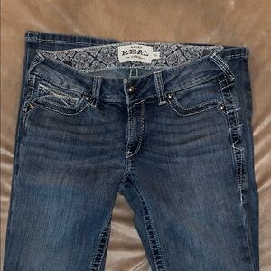 Ariat Women's Dark Blue Boot Cut Jeans